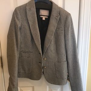 Banana Republic Houndstooth Blazer - Size 6